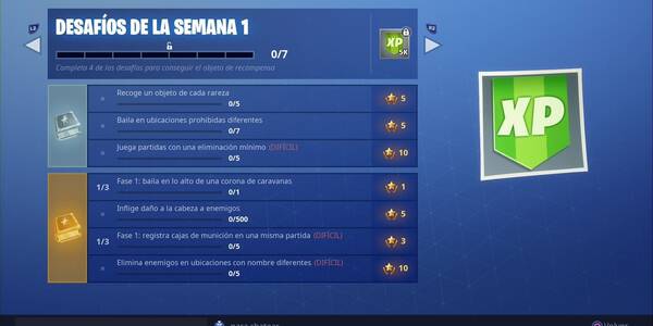 Fortnite Battle Royale: Desafíos Semana 1, Temporada 7 ... - 600 x 300 jpeg 19kB