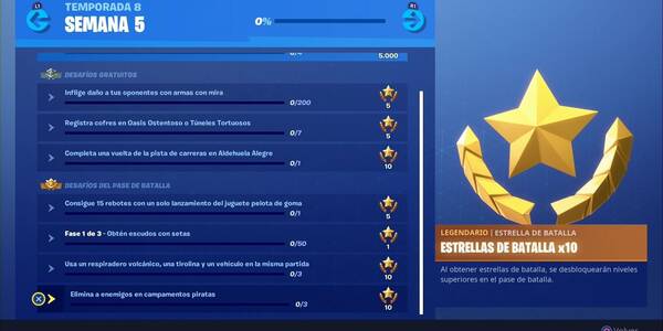 Fortnite Guia De Desafios Semana 5 Tempora!   da 8 Solucion Y Objetivos - 