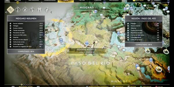 Paso del río en God of War PS4: TODOS los coleccionables y secretos