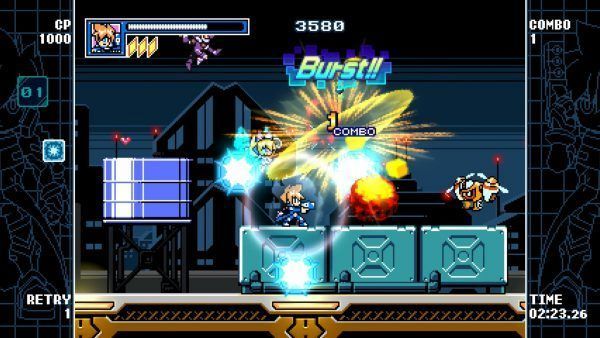 Nueva demostracin jugable de Mighty Gunvolt Burst Imagen 2