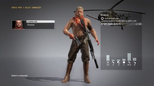 Ocelot será jugable en las misiones FOB de MGS V: The Phantom Pain Imagen 2
