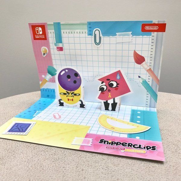 Nintendo ofrece un diorama de Snipperclips - A recortar en compaa! Imagen 2