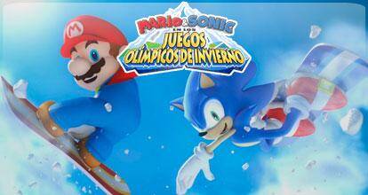 Mario y Sonic en los Juegos Olímpicos de Invierno