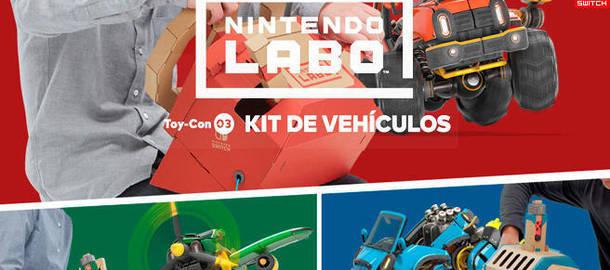 Nintendo Labo Toy-Con 03 - Kit de vehículos
