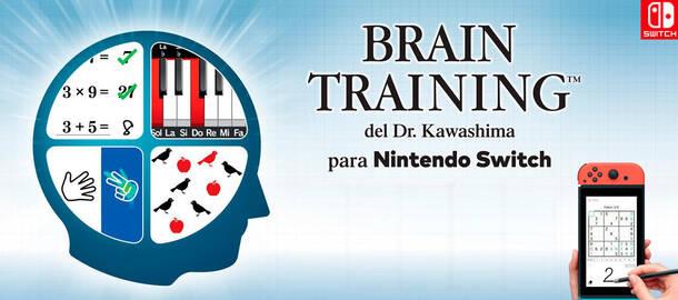 Brain Training del Dr. Kawashima para Nintendo Switch
