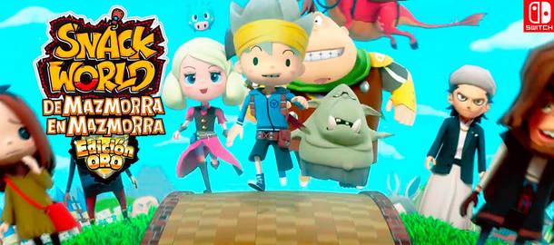 Snack World: De mazmorra en mazmorra