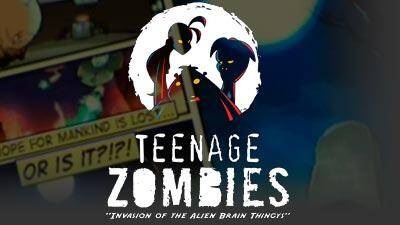 Teenage Zombies: Invasion of the Alien Brain Thingys!