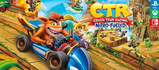 Análisis Crash Team Racing, el regreso de una leyenda de