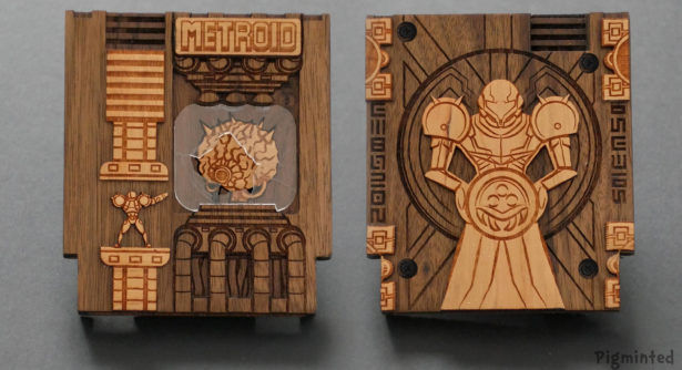 Los cartuchos de Nintendo se convierten en obras de arte de madera Imagen 4