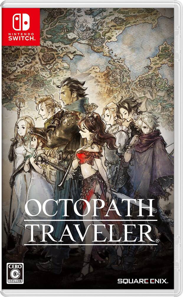 Octopath Traveler muestra su cartula japonesa y nuevo vdeo Imagen 2