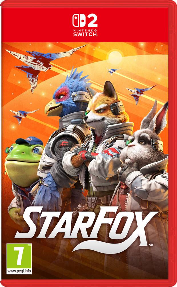 Portada de Star Fox de Switch 2