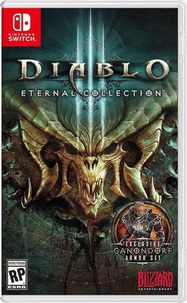 As es la portada de Diablo III: Eternal Collection en Switch Imagen 2