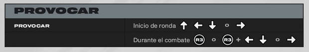 2XKO - Lista de controles de provocar de los movimientos universales