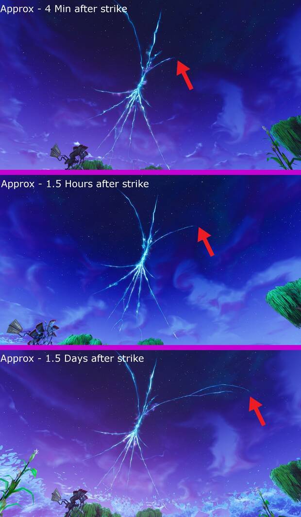 Unas extraas fisuras en el cielo de Fortnite despiertan nuevas teoras Imagen 2