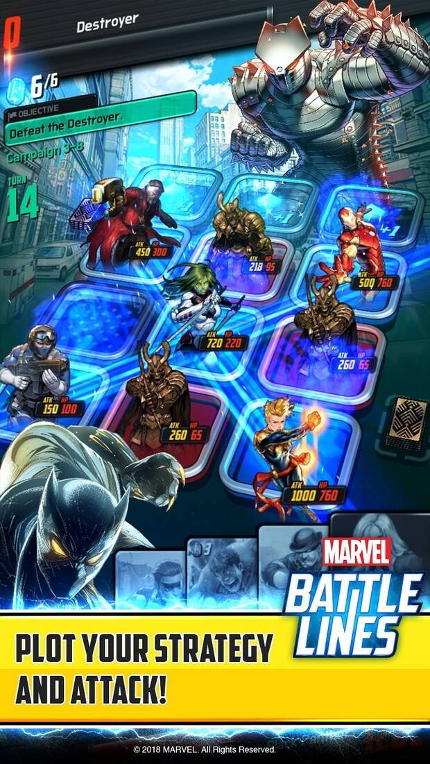 La lucha de MARVEL Battle Lines estar disponible el 24 de octubre Imagen 2