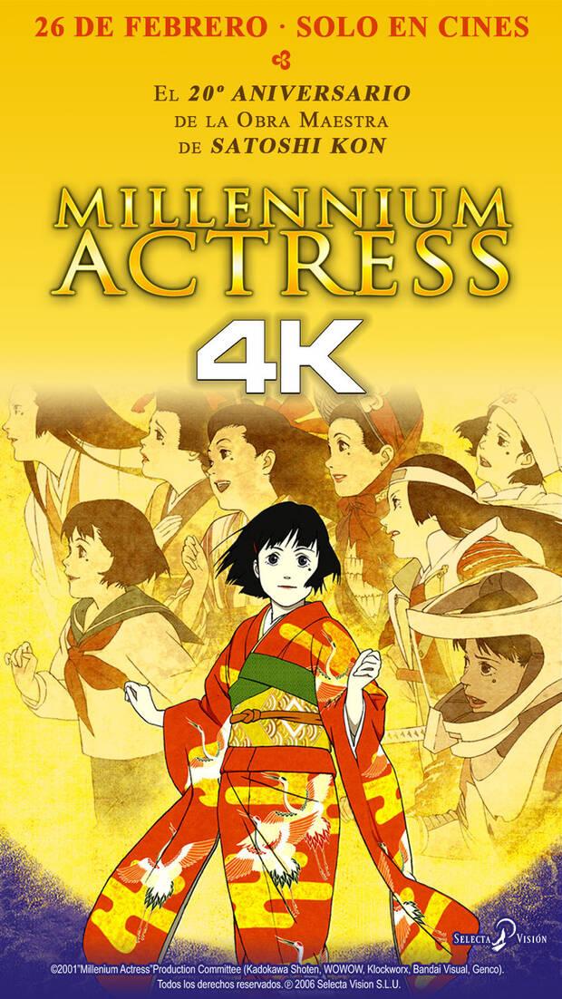 Millenium Actress en los cines