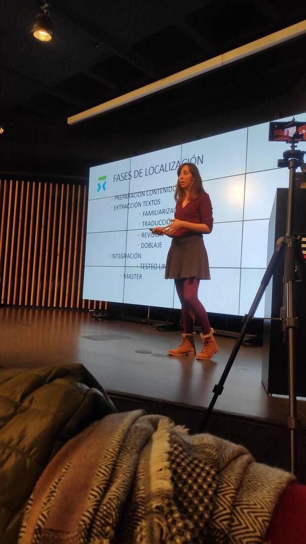 Una de las ltimas actividades de Daz Montn ha sido una charla en la escuela universitaria ESNE.