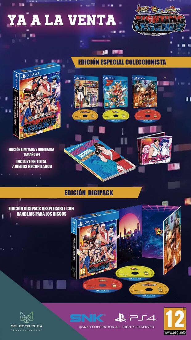 Fighting Legends ya a la venta