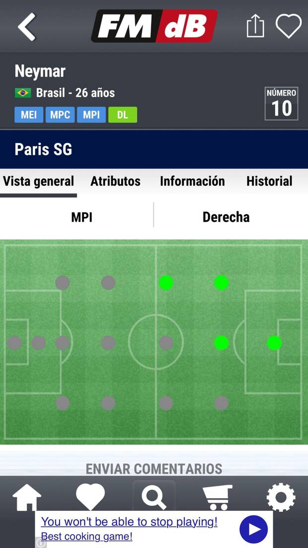 Ya disponible la app Football Manager Database en iOS y Android Imagen 2