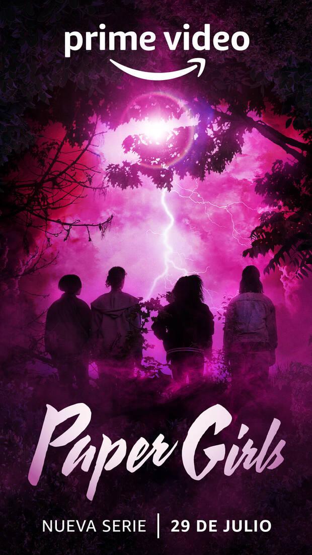 Poster oficial Paper Girls