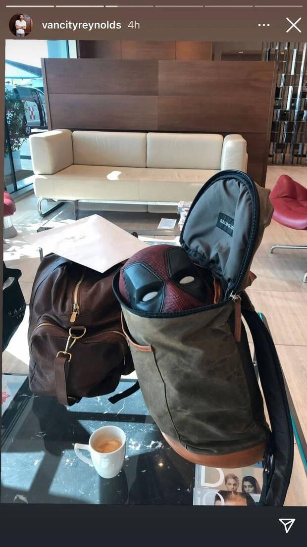 Ryan Reynolds comparte una misteriosa imagen de Deadpool en sus redes sociales