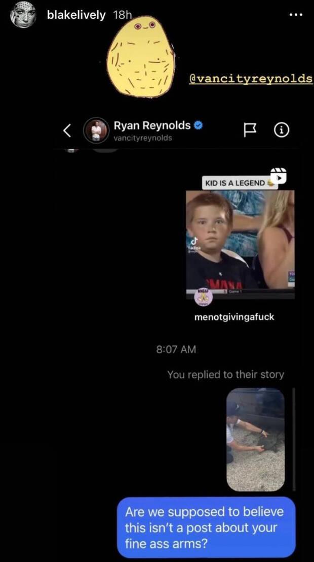 Lively trollea una vez más a Reynolds en Instagram