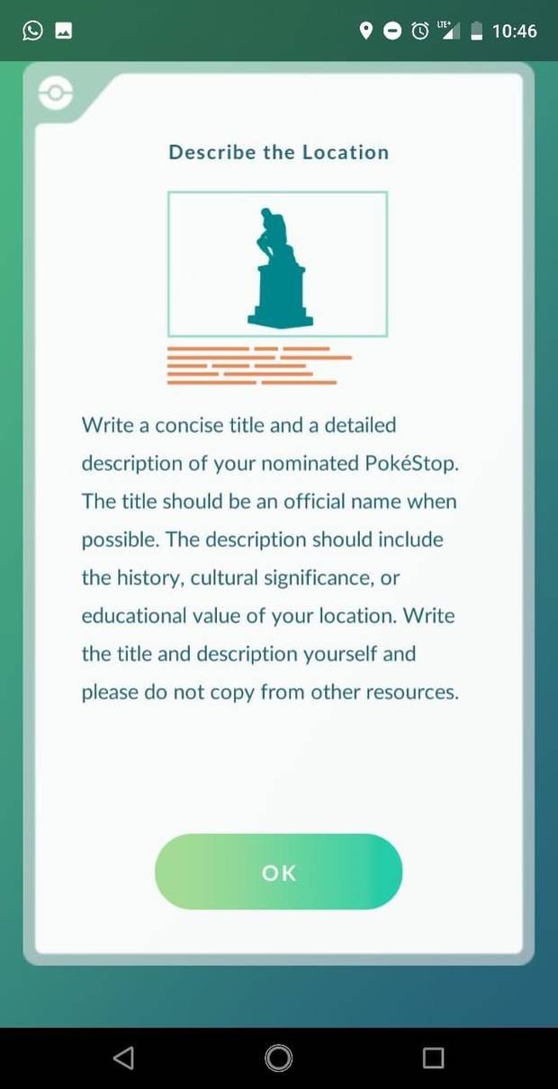 Pokémon GO: Así funciona el sistema de propuestas de Poképaradas Imagen 3
