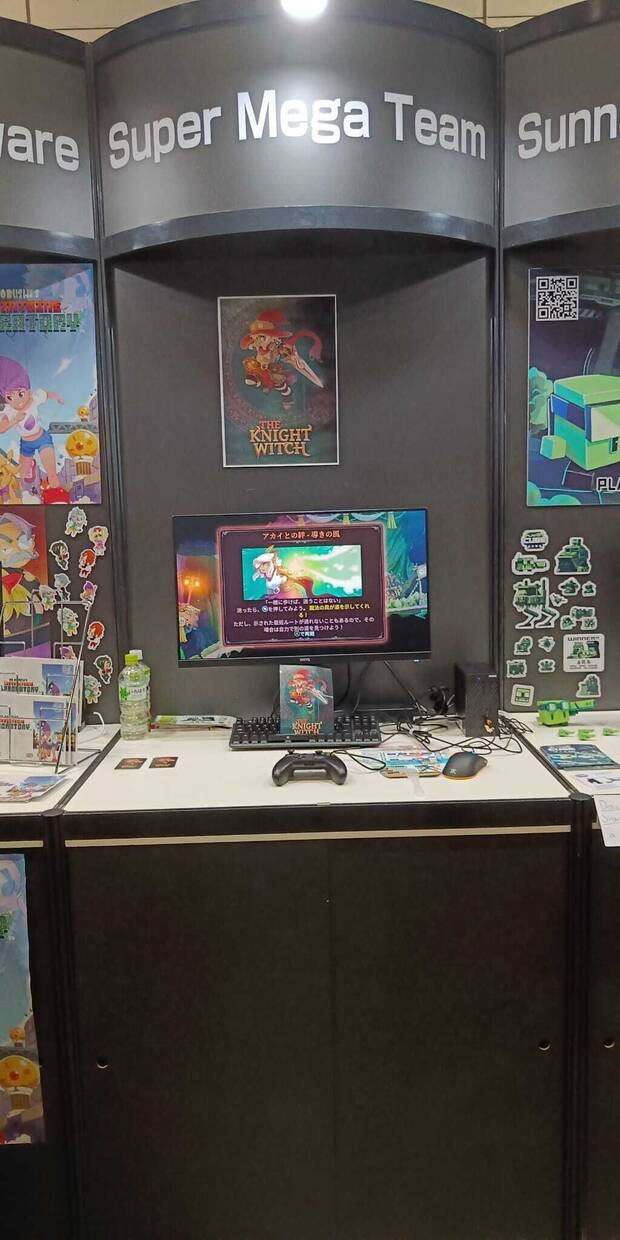 'The Knight Witch' en el Tokyo Game Show de este año.