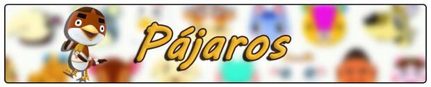 Animal Crossing: New Horizons - Todos los personajes y vecinos - Pájaros