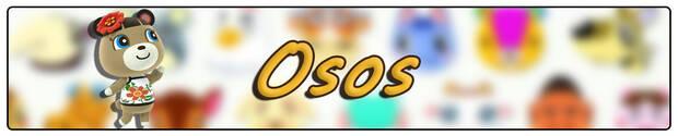 Animal Crossing: New Horizons - Todos los personajes y vecinos - Osos