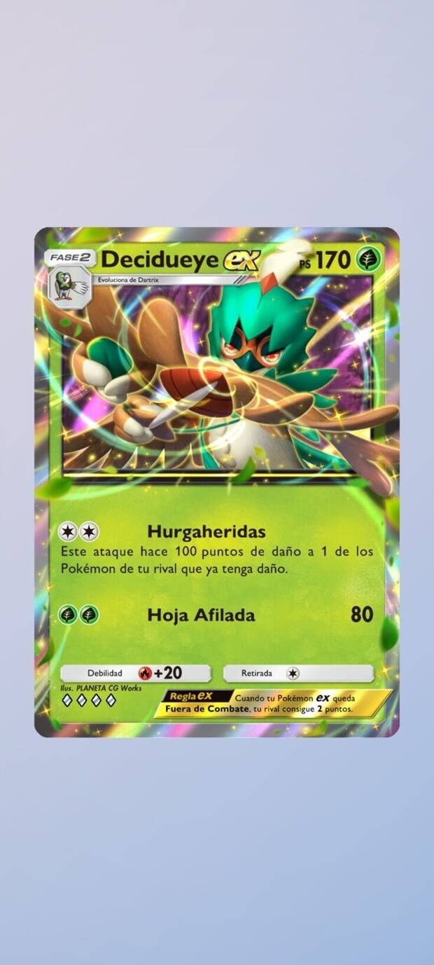 JCC Pokémon Pocket - Decidueye Ex