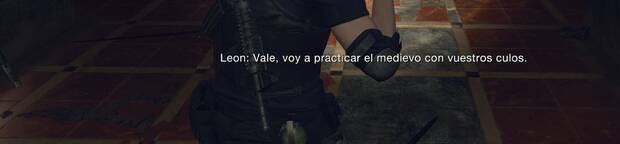 Resident Evil 4 Remake - Leon hace una referencia a Pulp Fiction