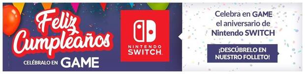 GAME celebra el segundo aniversario de Switch con ofertas y descuentos Imagen 2