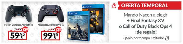 GAME anuncia ofertas en mandos DualShock y Nacon Gaming con juegos de regalo Imagen 2