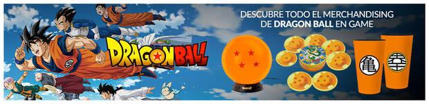 Merchandising de Dragon Ball en GAME.