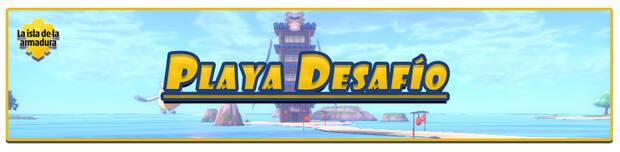 Todos los Pokémon de la Playa Desafío en La Isla de la Armadura