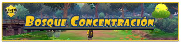 Todos los Pokémon del Bosque Concentración en La Isla de la Armadura
