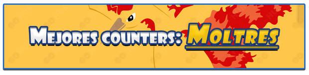 Los mejores counters para Moltres en Pokémon Go
