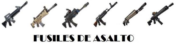 Fortnite - Armas: Fusiles de asalto