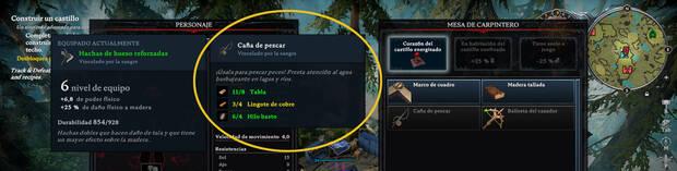V Rising - Cómo desbloquear la caña de pescar