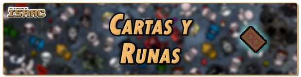 The Binding of Isaac - Cartas y runas
