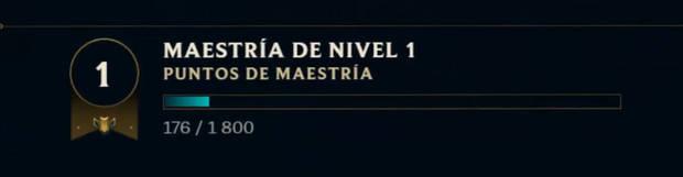 League of Legends: Subir niveles de maestría de campeón