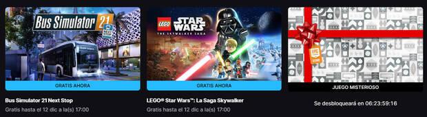 Juegos gratis Epic Games Store hasta el 12 de diciembre de 2024