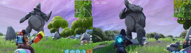 Las rocas de Fortnite han empezado a moverse de forma misteriosa Imagen 2