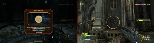 Guía DOOM Eternal - Misión 9: Taras Nabad - Fichas de Dominio y estatuas secretas