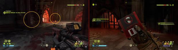 Guía DOOM Eternal - Misión 10: Nekravol Parte 1 - Habitación secreta con código de trucos