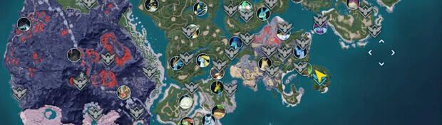 Mejores mods de Palworld - Desbloquear todo el mapa