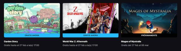 Nuevo juego gratis de Epic Games Store.