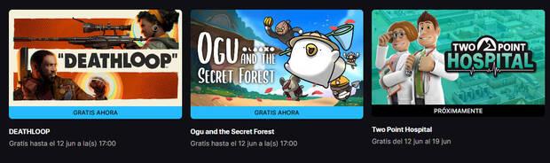 Juegos gratis de esta semana en Epic Games Store.