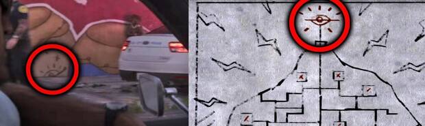 Ovni del Monte Chiliad en un grafiti del segundo tráiler de GTA 6